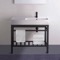 Modern Console Sink Vanity, 32